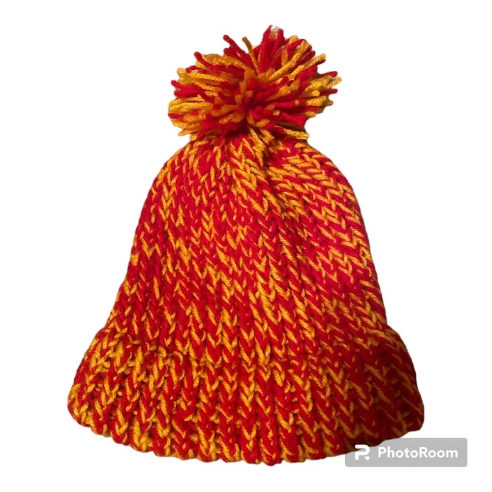 Iowa State Cyclones Knitted Pom Hat